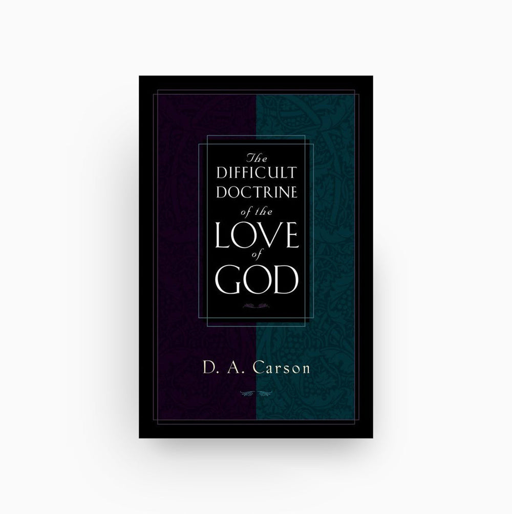 Cover of The Difficult Doctrine of the Love of God