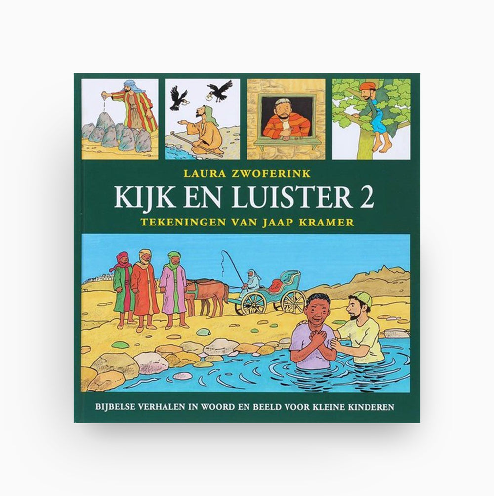 Omslag van Kijk en luister (deel 2) door Laura Zwoferink