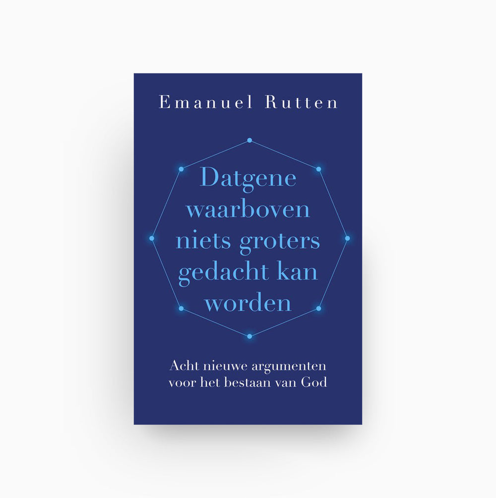 Omslag van Datgene waarboven niets groters gedacht kan worden