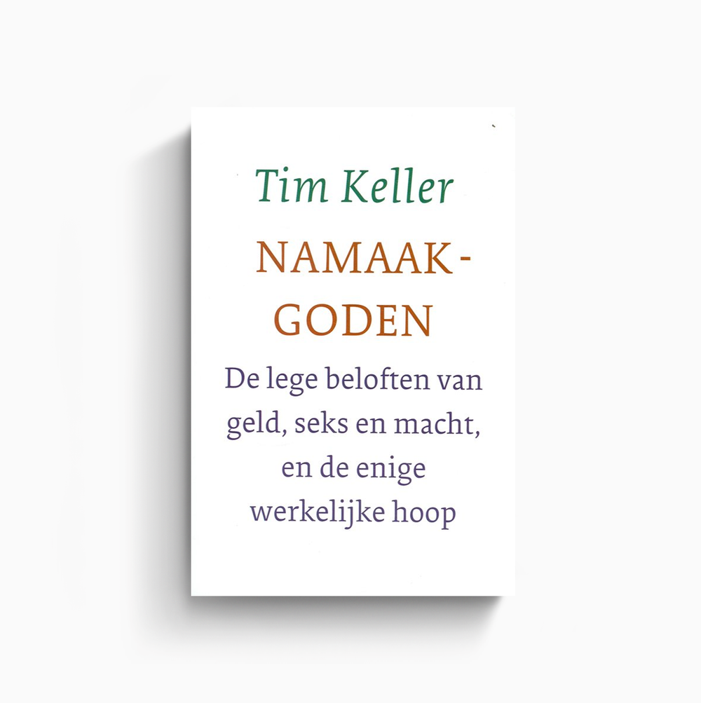 Omslag van Namaakgoden door Tim Keller
