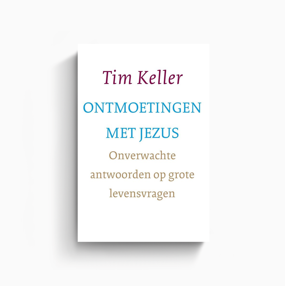 Omslag van Ontmoetingen met Jezus door Tim Keller