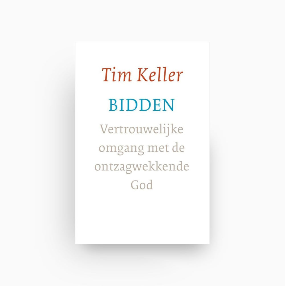 Omslag van Bidden