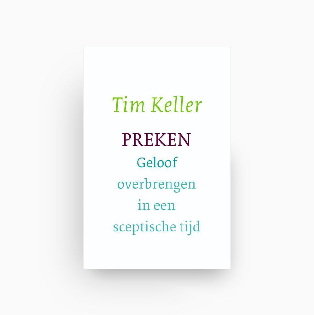 Omslag van Preken