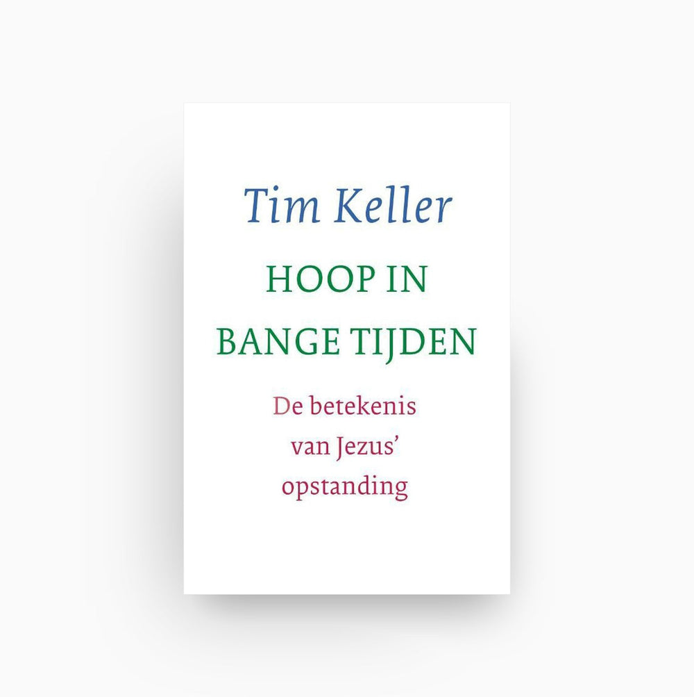 Omslag van Hoop in bange tijden - De betekenis van Jezus' opstanding