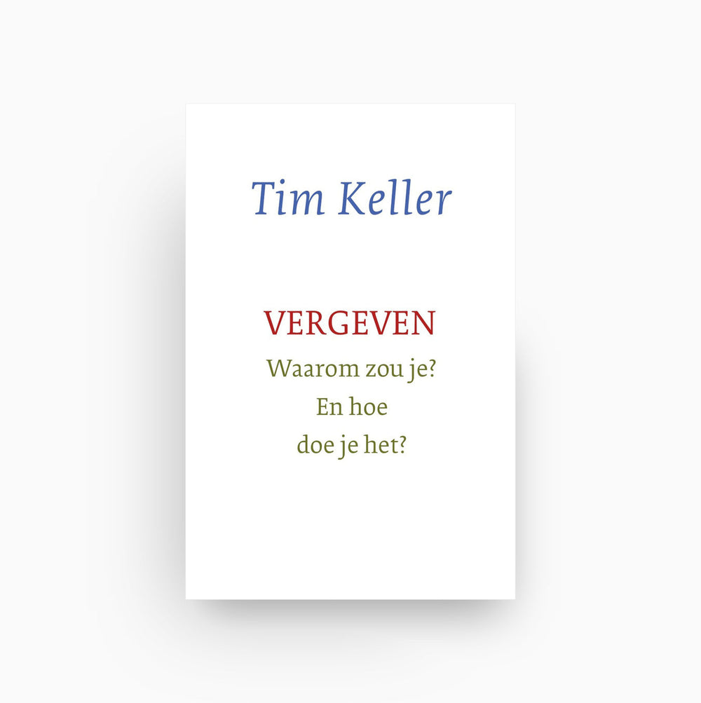 Omslag van Vergeven