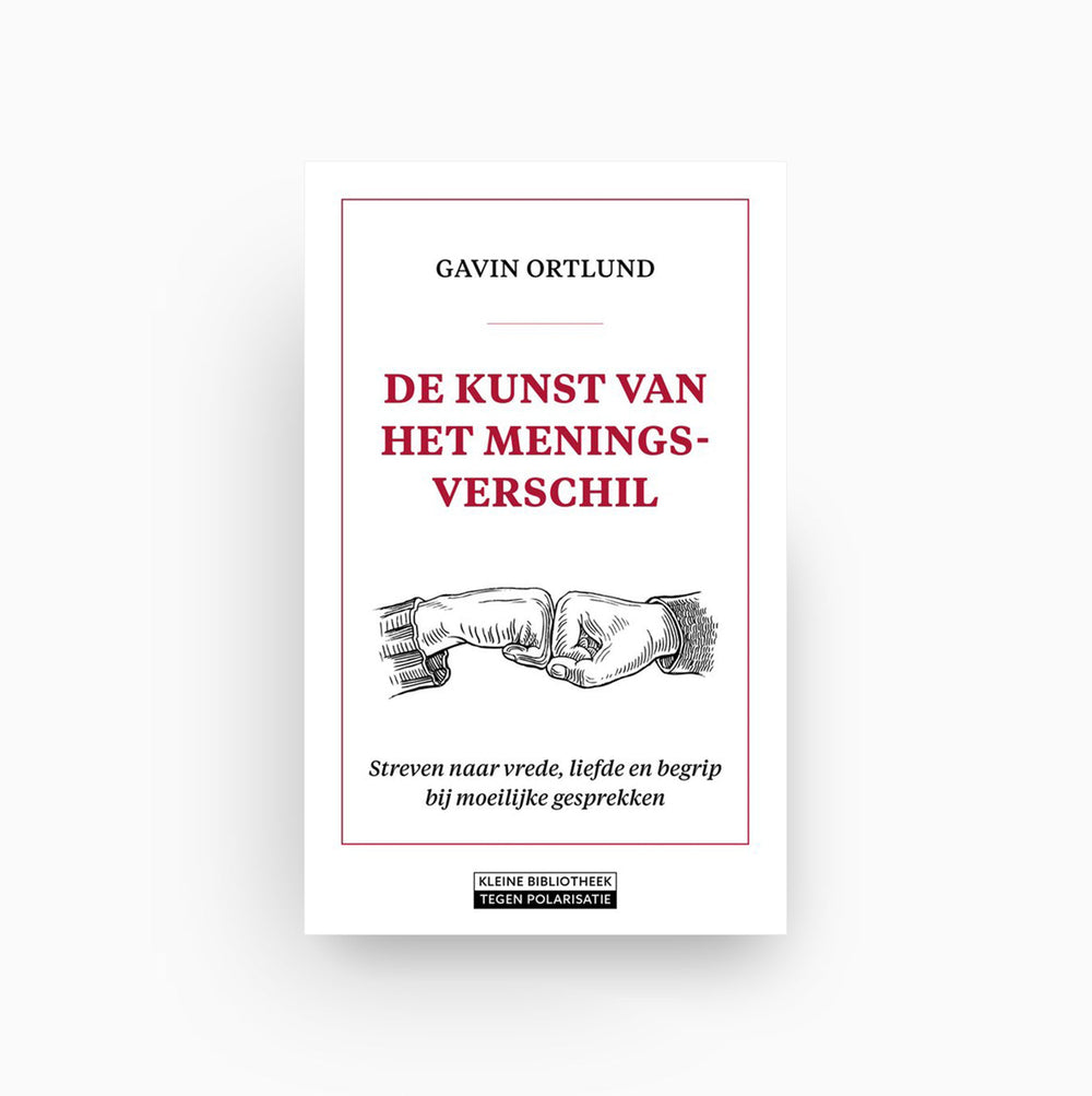 Omslag van De kunst van het meningsverschil