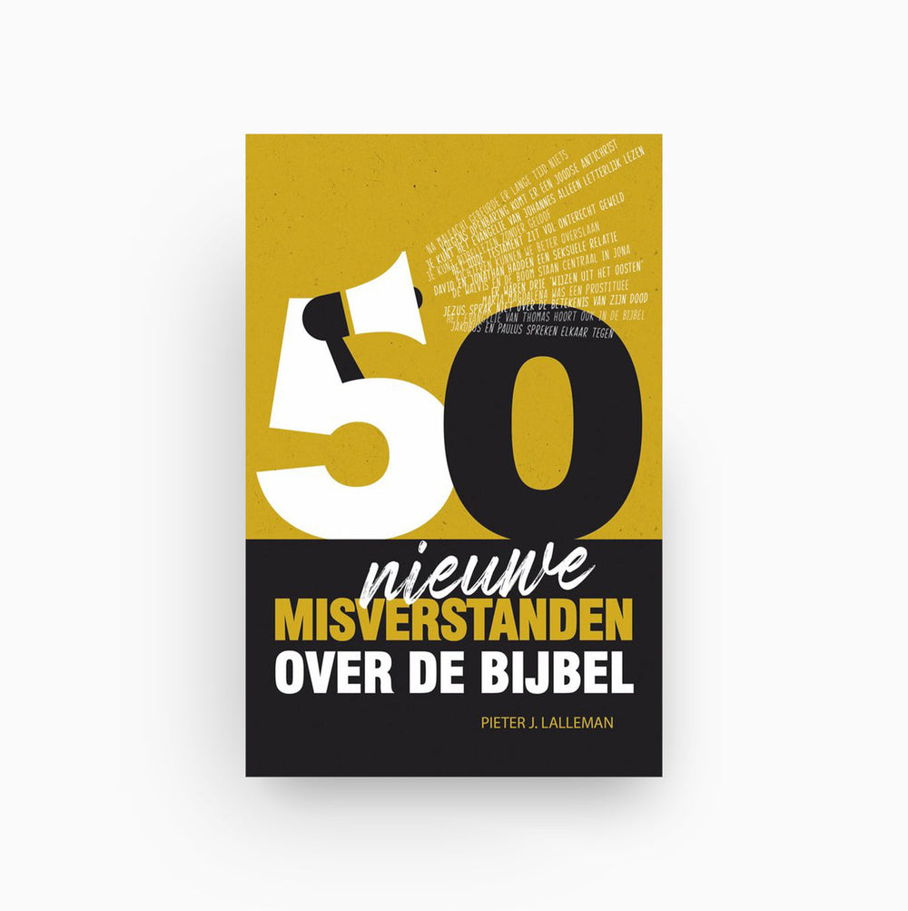 Omslag van Vijftig nieuwe misverstanden over de Bijbel