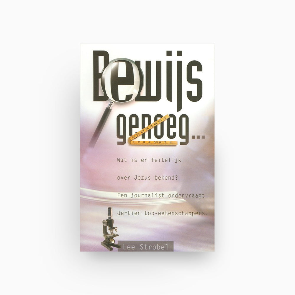 Omslag van Bewijs genoeg