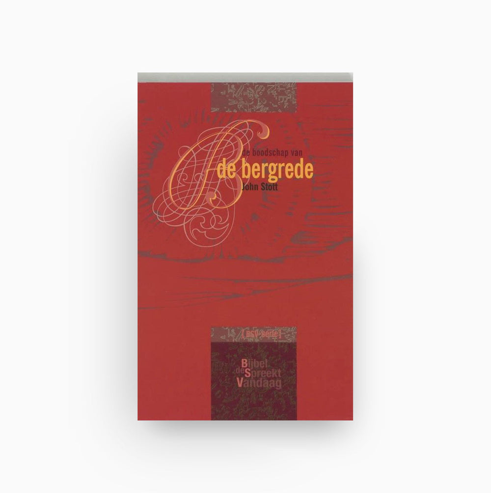 Omslag van De boodschap van de bergrede