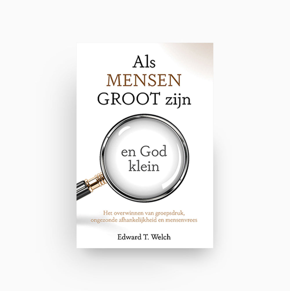 Omslag van Als mensen groot zijn en God klein