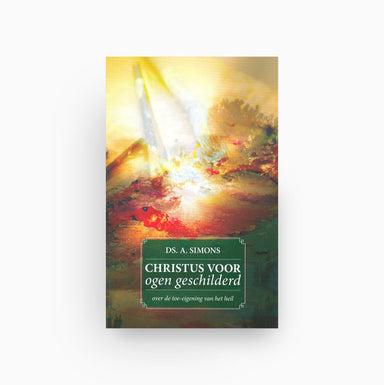 Omslag van Christus voor ogen geschilderd