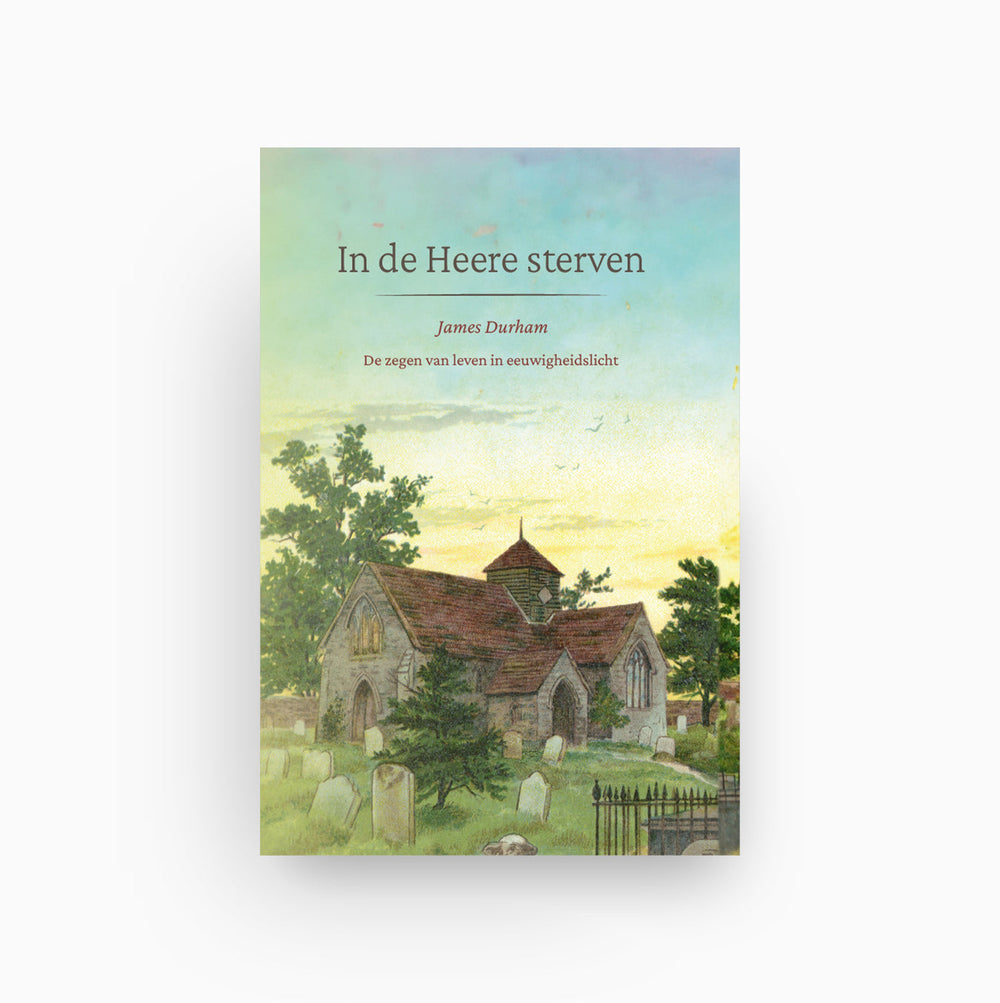 Omslag van In de Heere sterven
