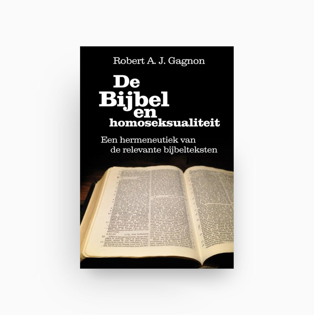 Omslag van De Bijbel en homoseksualiteit