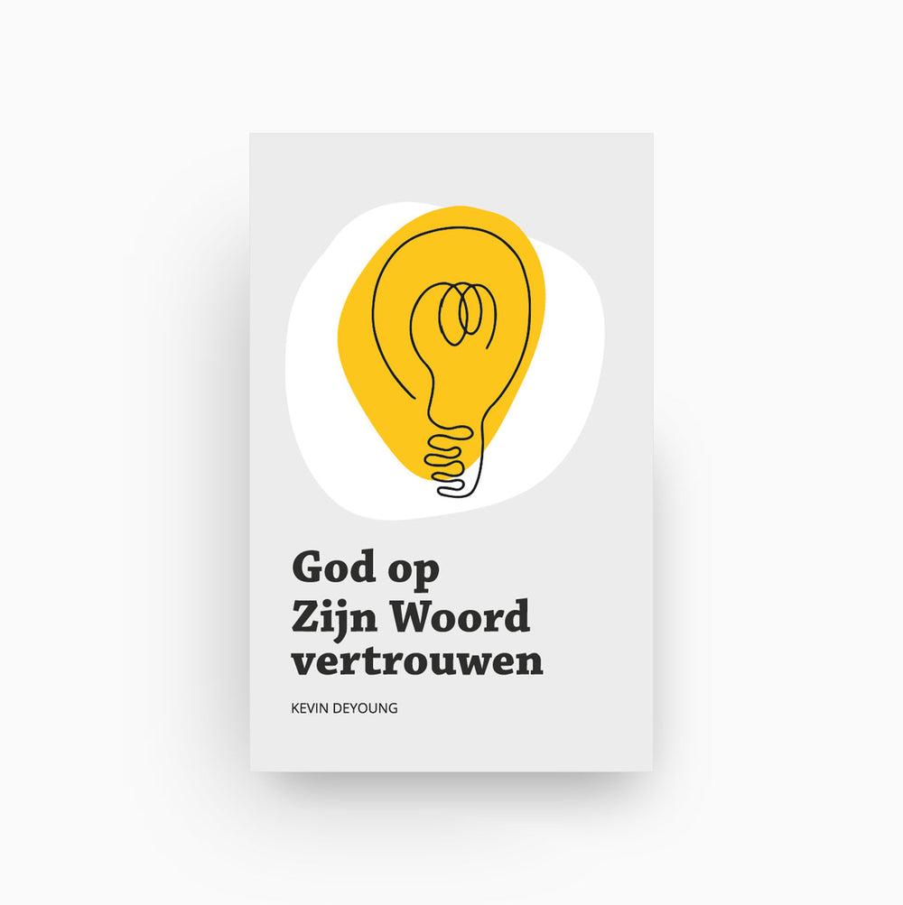 Omslag van God op Zijn Woord vertrouwen