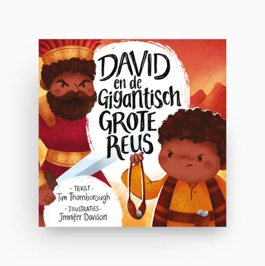 Omslag van David en de gigantisch grote reus